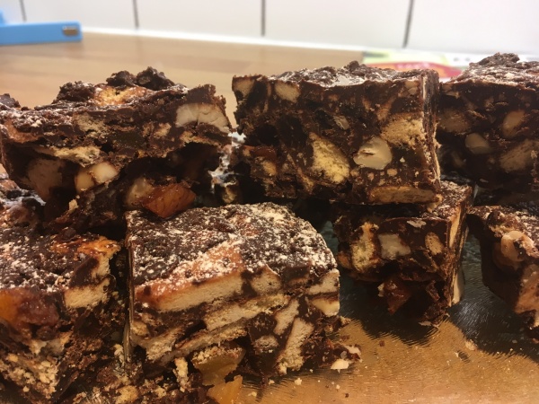 Vegan rocky road